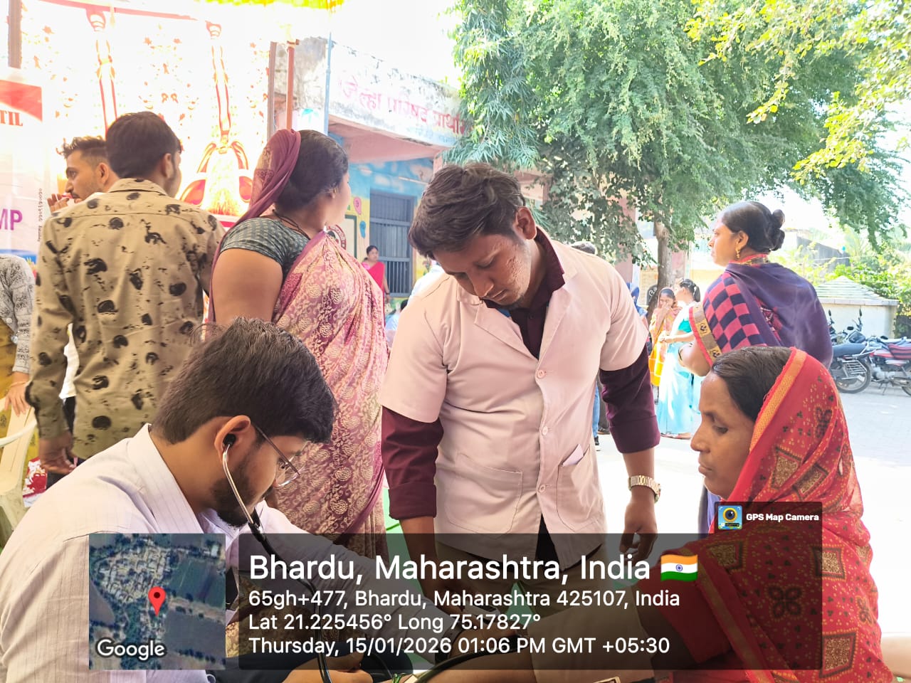 On 15 January 2026, the day began with Jagar and a yoga session. Thereafter, NSS volunteers, along with the Head of the Pharmacology Department and faculty members, in collaboration with the Primary H